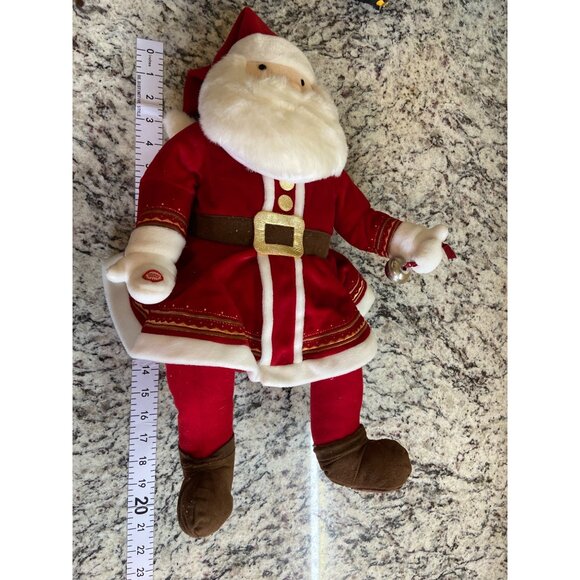 Hallmark Polar Express Santa Plush Musical Bell 2004 Christmas Not Tested - Picture 6 of 8